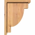 thumbnail image 3 of 7 1/2"W x 12"D x 16"H Alpine Smooth Corbel w/Backplate, Western Red Cedar, 3 of 9