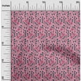 thumbnail image 1 of oneOone Polyester Lycra Fabric Leaves & Floral Block Print Sewing Fabric BTY 56 Inch Wide, 1 of 4