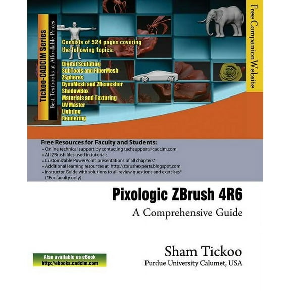 Pixologic ZBrush 4R6: A Comprehensive Guide (Paperback)