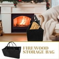 thumbnail image 5 of COOPHYA 1Pcs Portable Felt Storage Bag Grey for Firewood and Log Management, 5 of 5