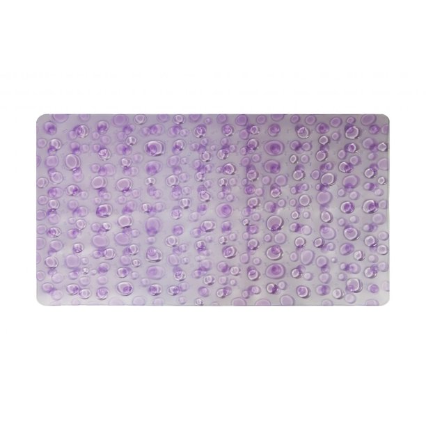 Attraction Design 28"x19" Pvc Bath Mat Transparent Pvc Bath Mat Bathtub
