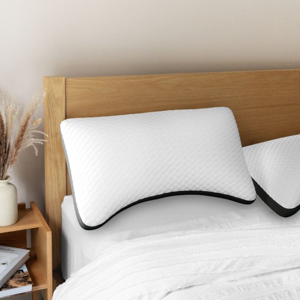 Sealy: Almohada Memory Foam Estu00e1ndar Confort Firme Original Blanca El  Palacio De Hierro