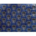 thumbnail image 4 of oneOone Georgette Viscose Fabric Leaves & Floral Block Decor Fabric Printed BTY 42 Inch Wide, 4 of 5