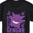 thumbnail image 3 of Pokémon - Gengar - Men's Short Sleeve Graphic T-Shirt, 3 of 5