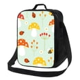 thumbnail image 1 of Disketp Mushroom Bee Bolsa Térmica Estampada para Almuerzo, Lonchera para Hombres y Mujeres Adultos, 1 of 7