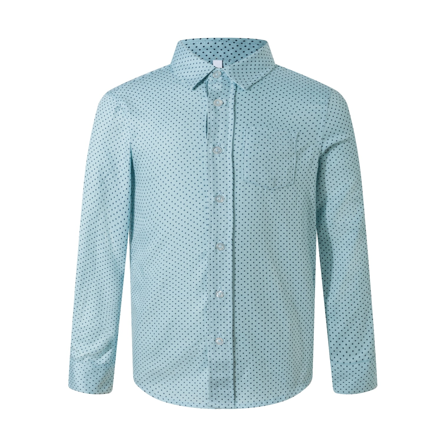 polka dot boy shirt