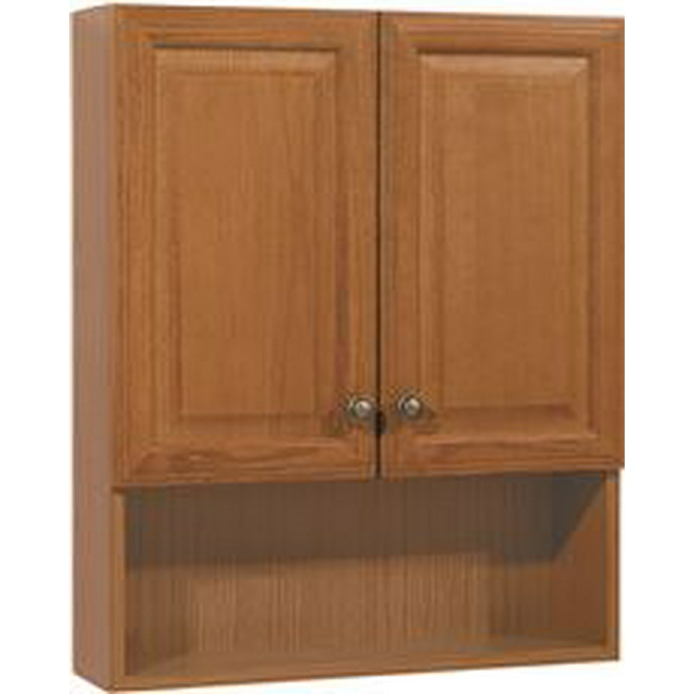 Oak Bath Storage 23 In.