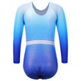 thumbnail image 2 of BAOHULU Sparkle Gymnastics Leotard for Girls Gradient Athletic Dancewear, 2 of 5