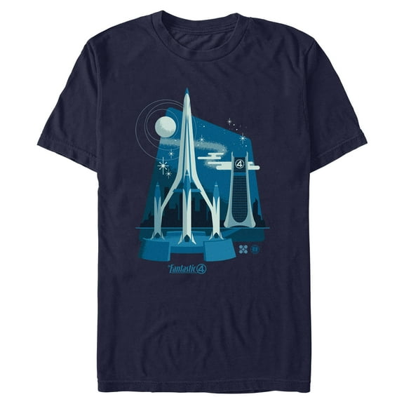 Mens The Fantastic Four: First Steps The Baxter Building T Shirt