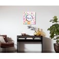 thumbnail image 4 of Feelin' Fresh Colorful Citrus Slices 24 x 24 Glass Wall Hanging Sign, 4 of 4