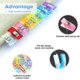 thumbnail image 5 of Clip de costura multifuncional, clip de costura de 70 piezas, mini clip de costura de 6 colores, clip de acolchado de alta calidad, herramienta artesanal multicolor para proceso de costura y, 5 of 5