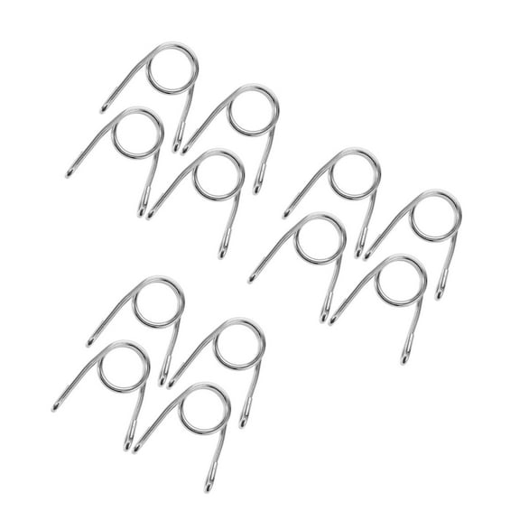 OUNONA 12 pcs Universal Motorcycle Seat Springs V Springs Easy Installation Springs Solo Seat Springs for Enhance Comfort and Style
