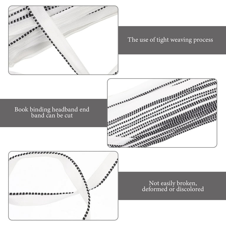  FUNOMOCYA 1 roll Book Band Album DIY Accessory hardcover Book  Supplies photoalbum illustory Book Making kit Book Cloth Book Binding  Material Bookbinding Photo Headbands Books Strap Polyester : Office Products