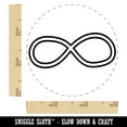 thumbnail image 2 of Infiniti Symbol Sketch Outline Self-Inking Rubber Stamp Ink Stamper - Green Ink - Small 3/4 Inch, 2 of 7