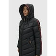 thumbnail image 4 of Marikoo Women's Winter Coat with Hood - Quilted, Long Puffer Jacket - Thigh-Length - Armasa, 4 of 9