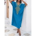 thumbnail image 5 of Bsubseach Fashion kaftan Dresses for Women Plus Size Swimsuit Cover up Summer Maxi Moomoo Dresses, 5 of 6