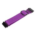 thumbnail image 1 of Correa de reloj tejida de nailon, pulsera con hebilla ajustable, correa de reloj deportivo de repuesto para Fenix 7 6 5, color morado, 1 of 5
