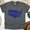 Dark Heather, variant on ’Merica USA T-Shirt, Funny Patriotic Map Graphic Tee, Red White Blue Shirt, White, Size L
