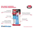 thumbnail image 2 of J-B Weld Sellador De Silicona Transparente 85g Auto/Hogar J-B Weld ., 2 of 4