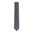 thumbnail image 2 of ALFANI Mens Black Geometric SILK BLEND Slim Neck Tie, 2 of 2