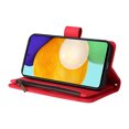 thumbnail image 2 of Case for Samsung Galaxy A52S 5G Cover Zipper Pocket Wallet Case Magnetic Protective - Red, 2 of 5