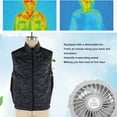thumbnail image 3 of Chaleco Con Ventilador De Refrigeración Portátil, Ropa Fresca Con Aire Acondicionado Para, 3 of 7