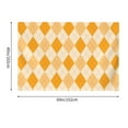 thumbnail image 5 of Orange Argyle Pattern Tapestry, Wall Decor Home Decor Bedroom Living Room Dorm Tapestry Room Wall Hanging, 60 x 40 inches, 5 of 8