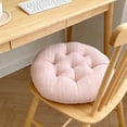 thumbnail image 4 of AuroraX Outdoor Seat Cushions,Deep 16x16 Round Pink Outdoor Chair Cushions Furniture 2026 Soccer Party Favors Match Chair Seat Replacement Cushions, 4 of 4