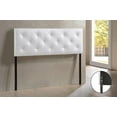thumbnail image 4 of Baxton Studio Baltimore Faux Leather Tufted Full Panel Headboard, 4 of 8