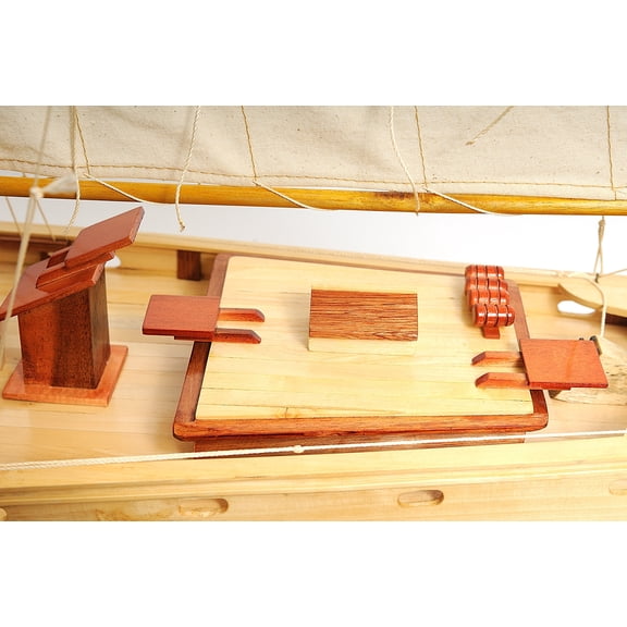 Bluenose II Painted L Boat Model Display