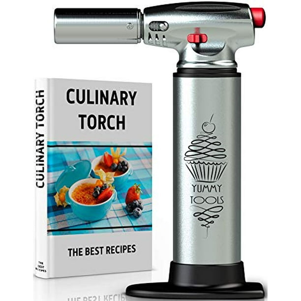 BEST CULINARY TORCH Chef Torch for Cooking Crème Brulee Aluminum