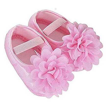 

Baby Newborn Girl Crib Shoes Pram Prewalker Anti-slip Sneakers Soft Sole
