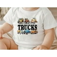 thumbnail image 2 of You Can Never Have Too Many Trucks Onesie® Funny New Born New Parent Shirt New Mom Gift, Baby Shower Gift T-shirt, Short Sleeve Tee Bella Canvas, 2 of 9