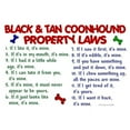 thumbnail image 2 of CafePress - Black & Tan Coonhound Property Laws 2 Mug - 11 oz Ceramic Mug - Novelty Coffee Tea Cup, 2 of 3