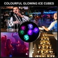 thumbnail image 2 of CIYISON 12 Set LED Ice Cube for Drink Luminous Ice Tray for Beverages Jewelry Party Decorations Essential Colorful Barwares, 2 of 8