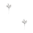 thumbnail image 4 of Naiovety Christmas Artificial Berries Pine Cone Flower Xmas Branch Party Decoration Window Fireplace Simulation Festival Tree Blanco 2Conjunto, 4 of 6