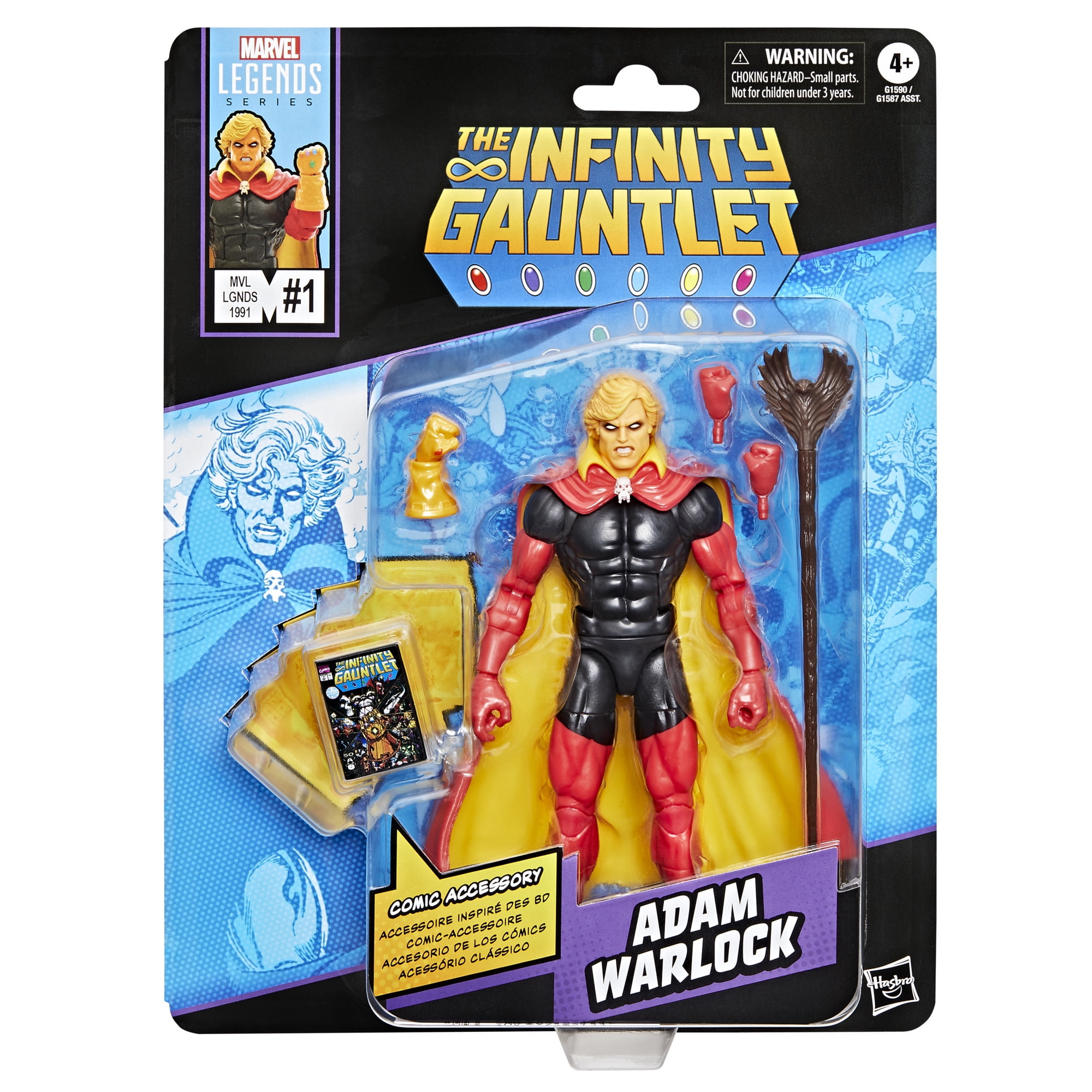 Marvel Legends Series Adam Warlock, Infinity Gauntlet Comics-Inspired Action Figure