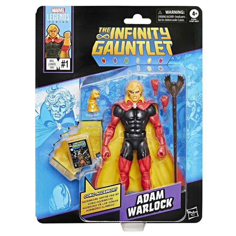 Marvel Legends Series Adam Warlock, Infinity Gauntlet Comics