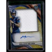 2024 Bowman University Best Malachi Nelson #PJA-MN Prospect Jumbo Relic Autographs Second Honor Roll SN,MEM,AU