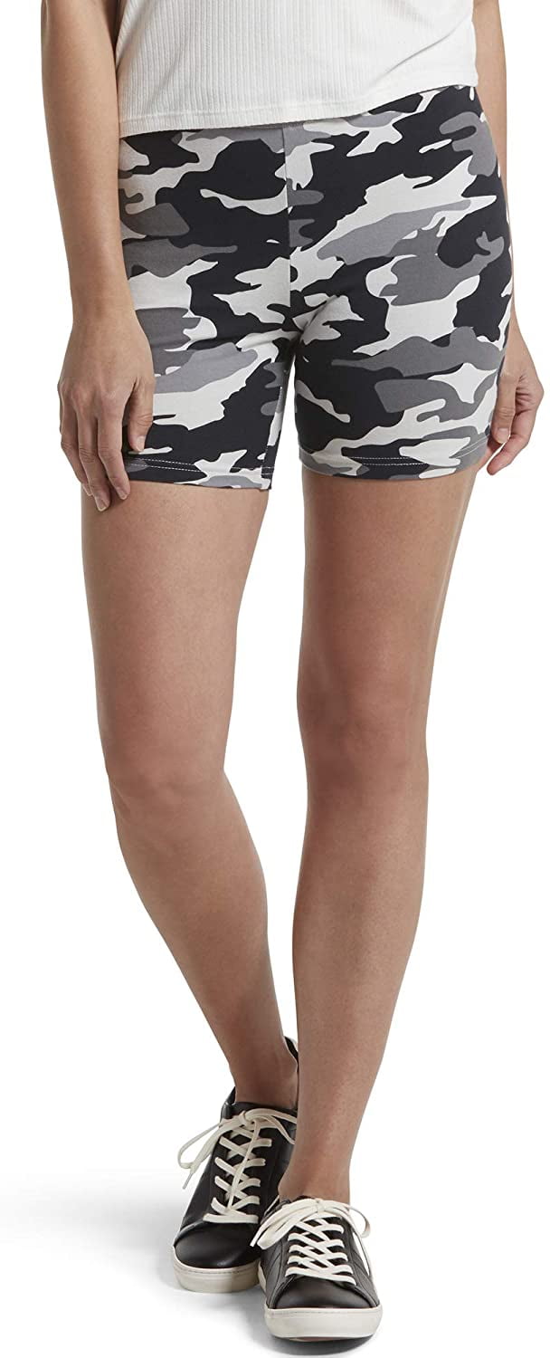 cotton bike shorts high waisted