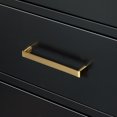 thumbnail image 3 of Ariel Hepburn 66 Inch Double Sink Base Cabinet In Black, 3 of 9