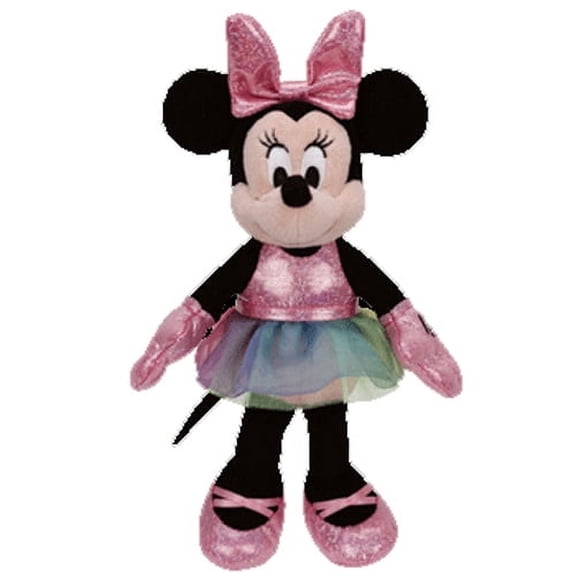 Ty Beanie Baby - Minnie Mouse (Ballerina) – Disney Sparkle - Stuffed Animal