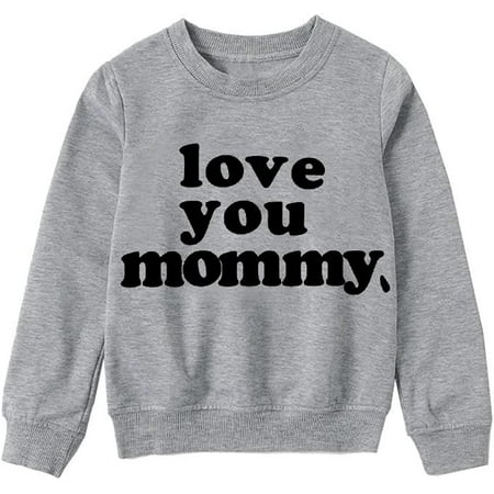 

Mommy and Me Christmas Matching Outfits Mama Mini Rainbow Print Pullover Long Sleeve Tops Family Matching Pullover