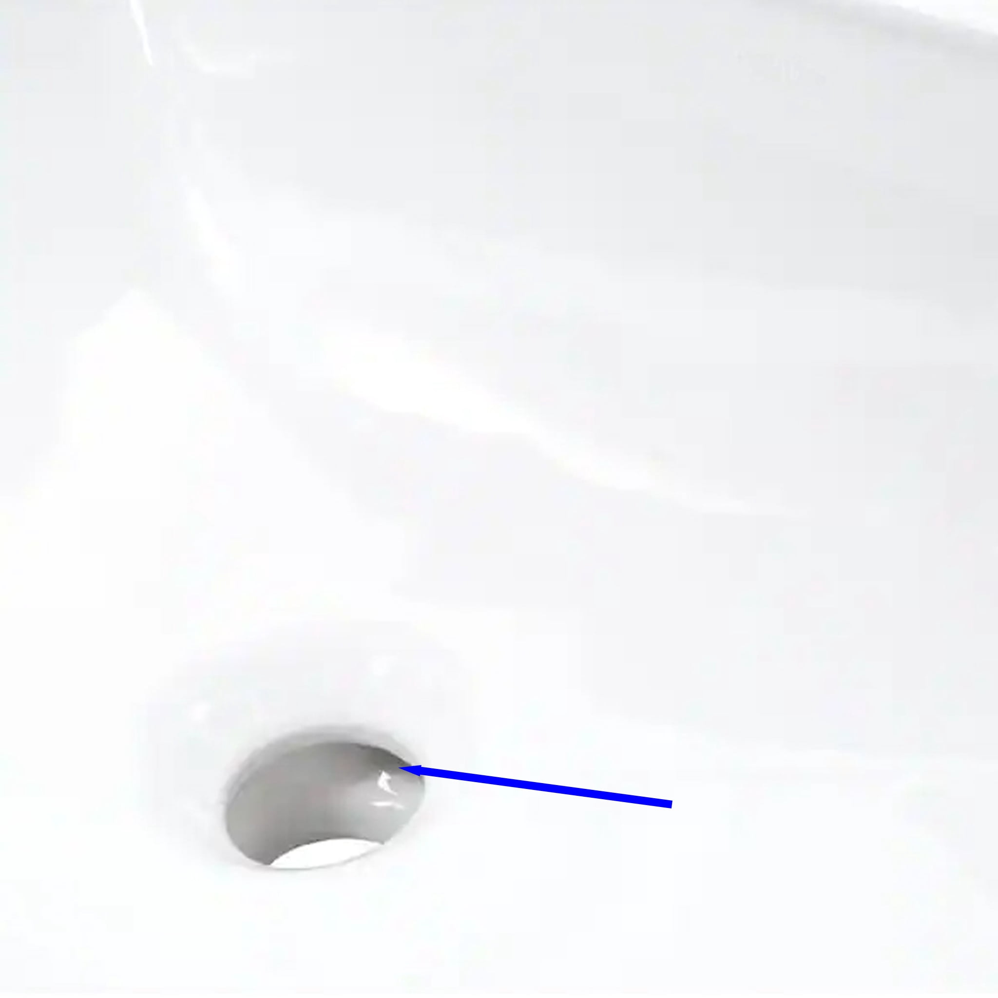 Novatto NP-U213907 Rectangular Undermount White Porcelain Sink with Overflow, 22.375-inches