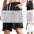 thumbnail image 3 of Men's 7 Inch Mesh Shorts, Elastic Waist Drawstring Quick Dry Breathable Athletic Shorts with Pockets, Loose Fit Summer Workout & Casual Shorts White, 3 of 6
