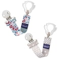 thumbnail image 3 of Chicco Fashion Pacifier Clip, Multicolor, New, 3 of 6