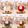 thumbnail image 2 of Elk Christmas Tree Pendants Ornament Wood Hanging Elk Sign Merry, 2 of 8
