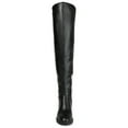 thumbnail image 6 of Journee Womens Aryia Extra Wide Calf Stacked Heel Over The Knee Boots, 6 of 9