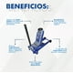 thumbnail image 5 of Gato Hidraulico de patin HANTEC doble pistón Perfil Bajo 3.5 Toneladas Hantec Herramienta Automotriz, 5 of 8