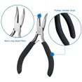 thumbnail image 5 of Jump Rings for Jewelry Making, Accessories and Necklace Repair with Jump Ring Pliers and Open Jump Ring (1200 Pieces, Silver and Gold), 5 of 5